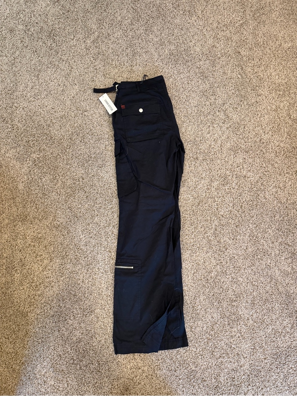 Urban Outfitters Black Cargo Pants